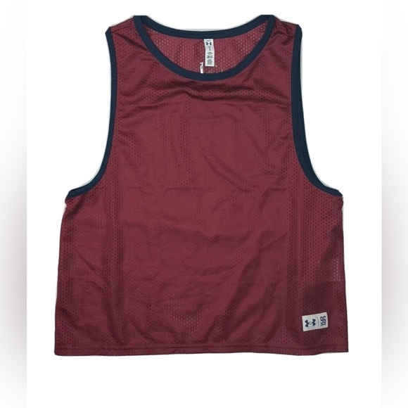 Under Armour Size Large Women’s Maroon Athletic Basketball Tank Top. New - Picture 1 of 7